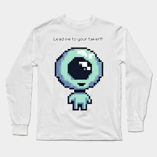 Adorable One-Eyed Alien - Meet Gerald Long Sleeve T-Shirt